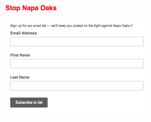 SIGN UP TO OUR EMAIL LIST HERE